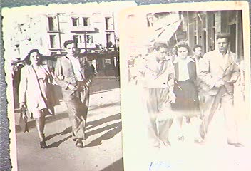 Celia and Mark Tiano in 1946. Pictures from the tesitmony of Celia Tiano. 