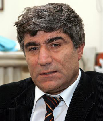 Hrant Dink, photo from Wikicommons. 