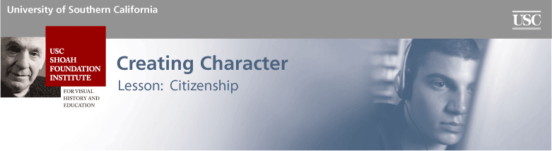 Creating Character :: Lesson: Citizenship