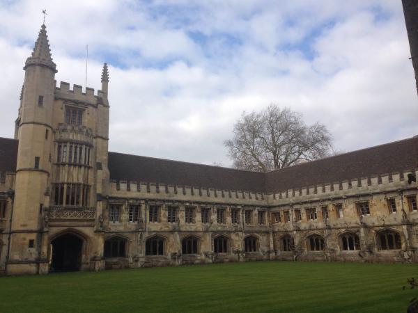 Hertford College courtyard Hertford College courtyard