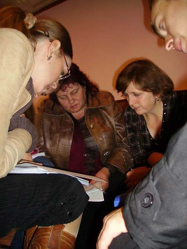 Encountering Memory training seminar in Kharkiv, October 2007