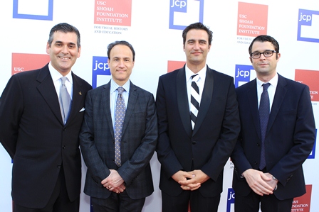 From left:  Denis Jubinville, David Saunders, Paul Vitagliano, and Thomas Fry.