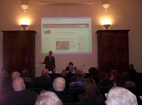 Marco Carassi, direttore dell’Archivio di Stato di Torino; e Micaela Procaccia, soprintendente archivistico Piemonte e Valle d’Aosta.