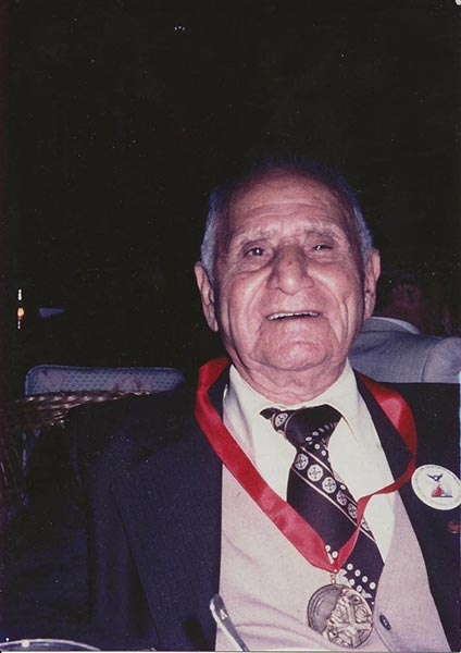 Galust Moloian was honored, along with hundreds of other survivors, at the 70th anniversary commemoration of the Armenian Genocide in Washington, D.C., in 1985.