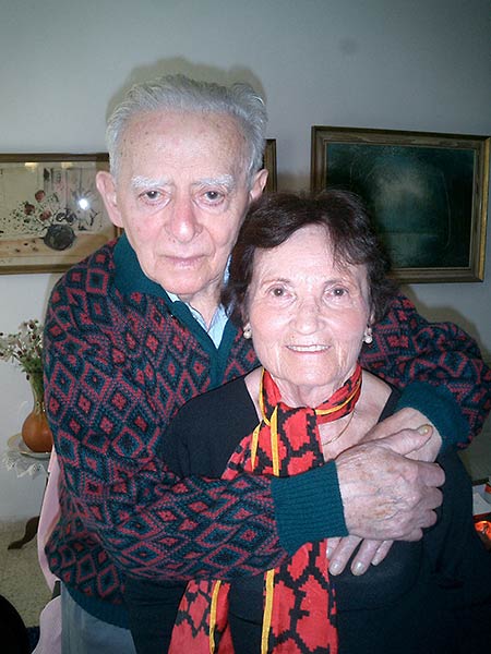 Yona and Yosef Bienenstock met in a German labor camp and found each other after the war.