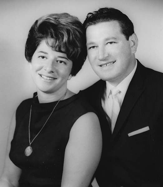 Nathan and Irene Poremba in 1966 in California.