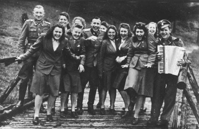 While visiting a photo exhibit in Berlin, Dr. Josh Kun came across this photo, taken in 1944 at a retreat center near Auschwitz. The presence of an accordion stood in stark contrast to Kun’s study of music as “scripture of resistance” for refugees.