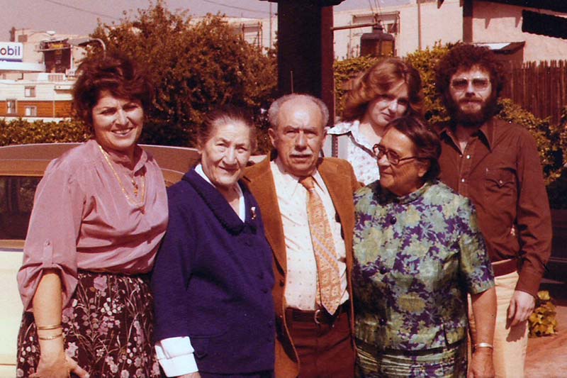 Martha Künzler visited Sam and his family in Southern California in the 1980s. (Photos courtesy of Gregory Kadorian.)