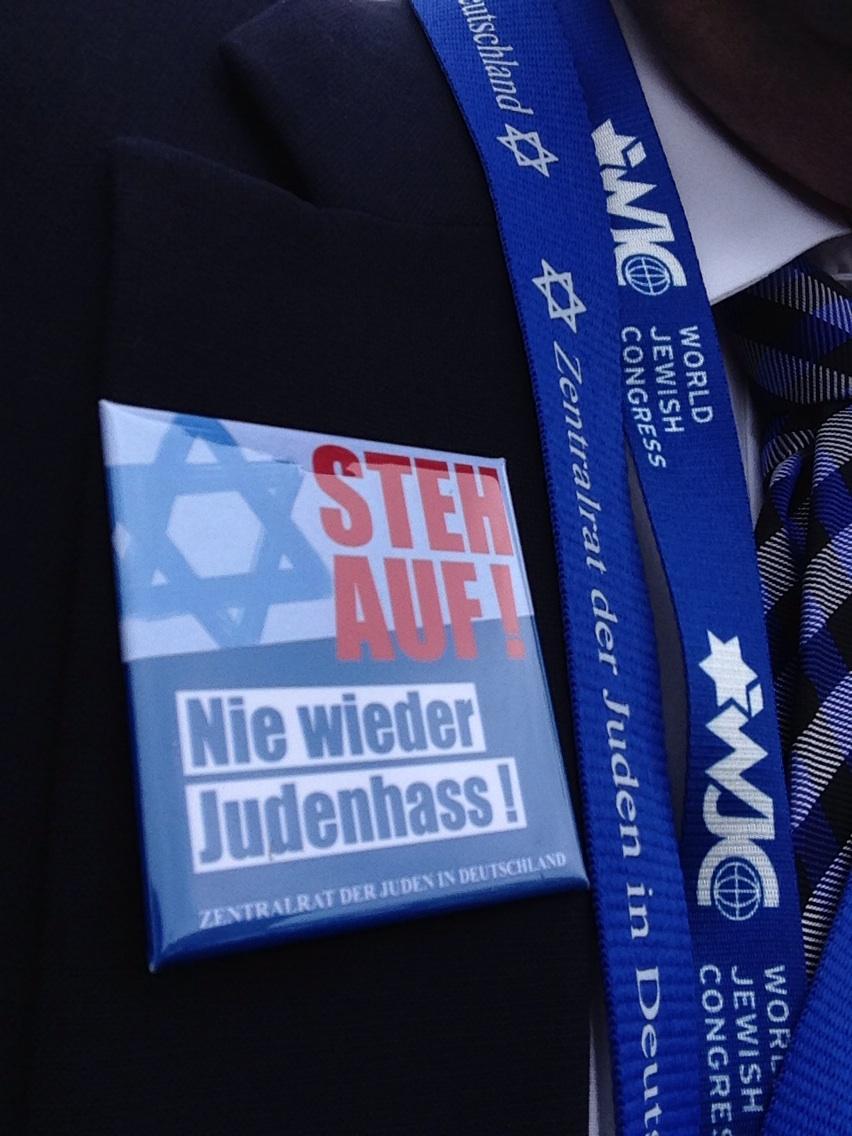 Rally against anti-Semitism in Berlin, September 14, 2014. 