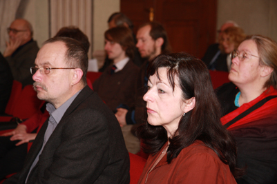 Slavnostní otevření Centra vizuální historie Malach, 29. ledna 2010:  tisková konference (Festive Opening of the Malach Center, Prague, January 29, 2010:  The press conference).