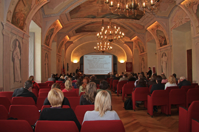 Slavnostní otevření Centra vizuální historie Malach, 29. ledna 2010:  prof. Jan Hajič, ředitel ÚFAL MFF UK (Festive Opening of the Malach Center, Prague, January 29, 2010:  Prof. Jan Hajič, Director of ÚFAL MFF UK).