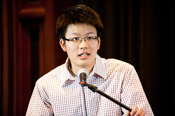 Runner Up Jee Woo Choi discusses the inspiration for his film, 