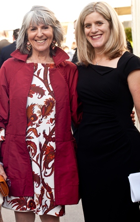 From left:  Lee Liberman, a member of the USC Shoah Foundation Institute's Board of Councilors; and Kim Simon, the Institute's Managing Director.