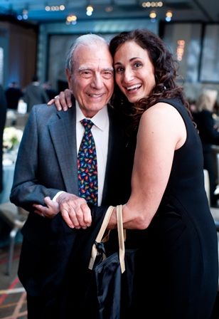 Holocaust survivor Dario Gabbai; and Alicia Brauns.