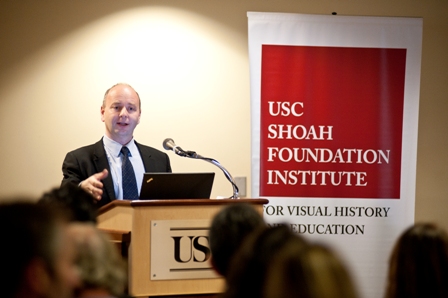 Stephen D. Smith, Executive Director, USC Shoah Foundation Institute.