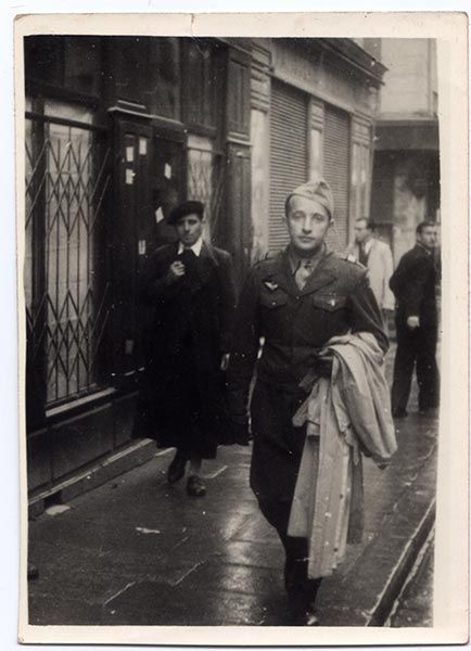 After the war, André visited Rennes, in northern France, where he was a German POW and then a member of the French resistance.