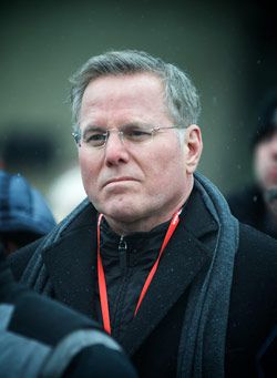 David Zaslav, in Poland January 2015, is now a member of USC Shoah Foundation Board of Councilors