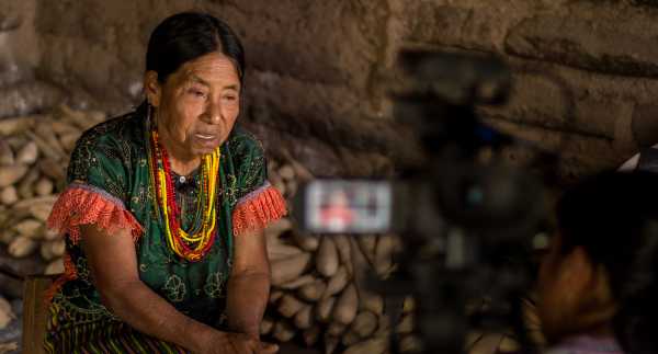 A Guatemalan Genocide survivor gives her testimony A Guatemalan Genocide survivor gives her testimony