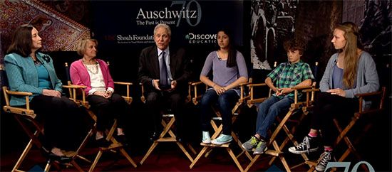 Panelists for USC Shoah Foundation and Discovery Education's Auschwitz: The Past is Present Virtual Experience Panelists for USC Shoah Foundation and Discovery Education's Auschwitz: The Past is Present Virtual Experience