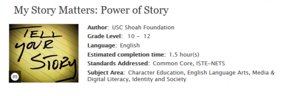 My Story Matters
