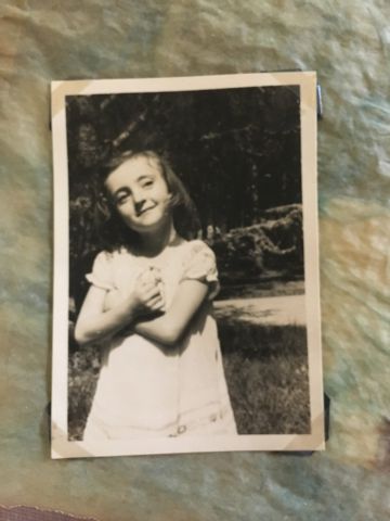 Yvette Schulman as a child.