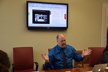 Rob Hadley leads IWitness workshop in 2015 Rob Hadley leads IWitness workshop in 2015