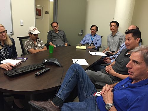 The ITS team meets to plan the SAMFS migration The ITS team meets to plan the SAMFS migration