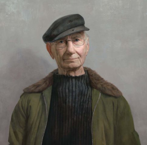© David Kassan, "Joshua Kaufman, The Volunteer," 2018. Collection of the USC Fisher Museum of Art, Los Angeles.