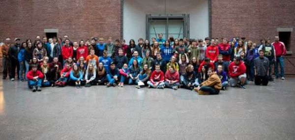 Otis's class at the United States Holocaust Memorial Museum Otis's class at the United States Holocaust Memorial Museum