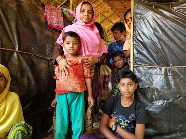 A team from USC Shoah Foundation interviewed about a dozen Rohingya refugees at the Kutupalong refugee camp in Bangladesh, where many Rohingya have been living since being forced out of Myanmar.