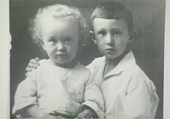Israel Dubner, left, and his brother Yulek